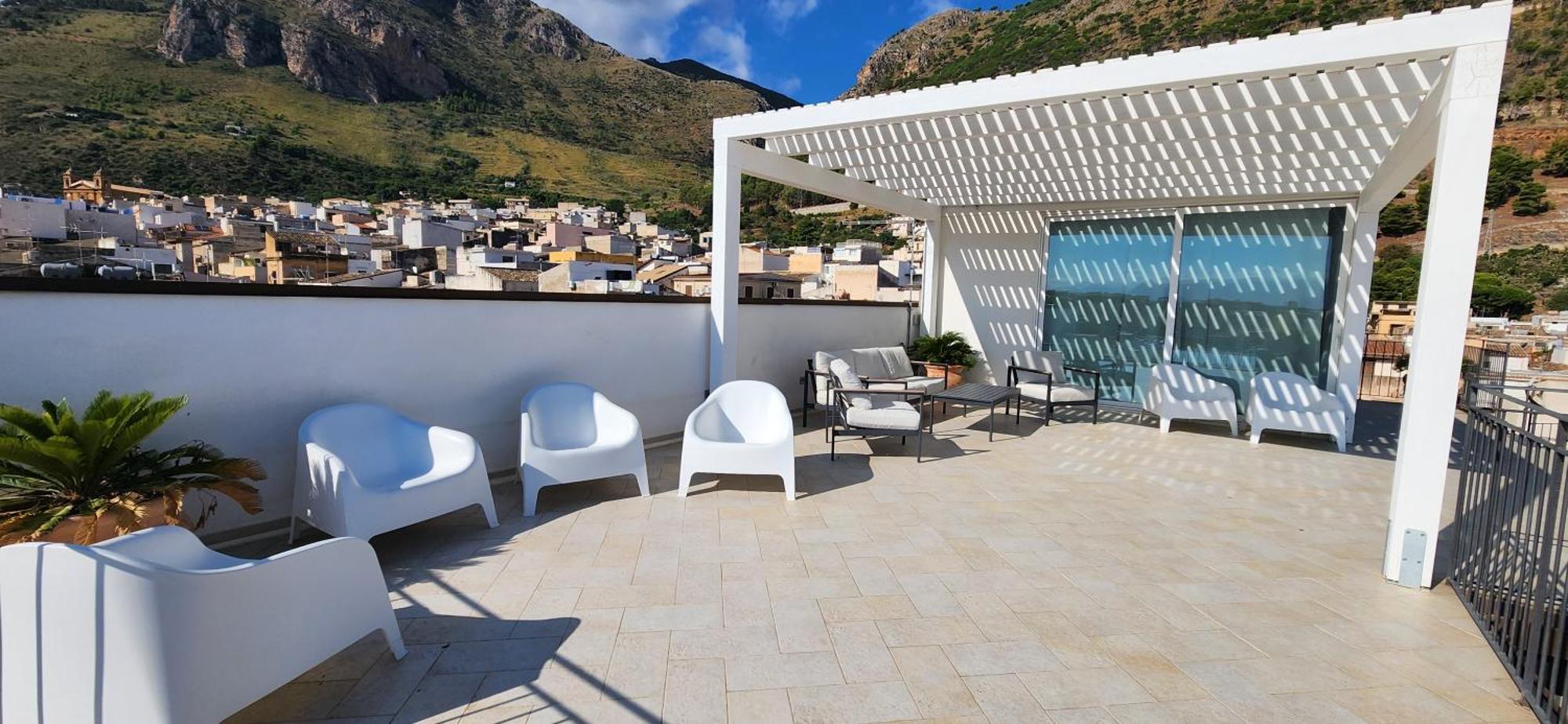 Palazzo Del Golfo Penthouse Leilighet Castellammare del Golfo Eksteriør bilde
