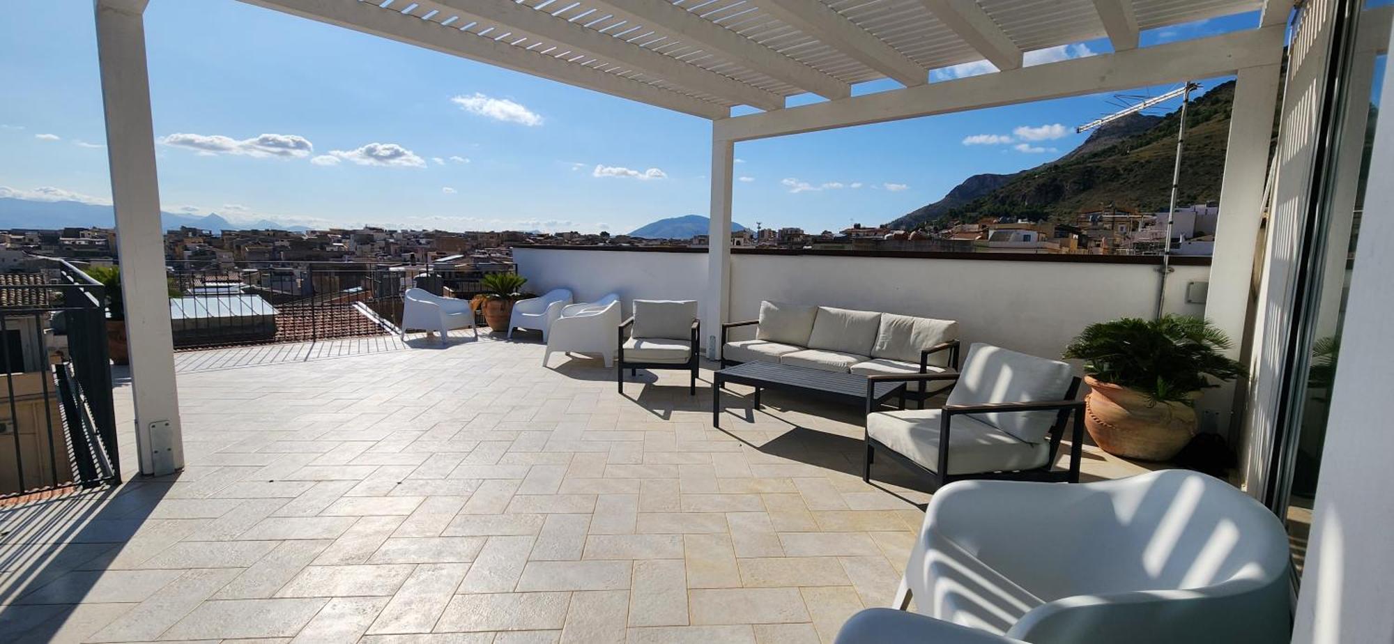 Palazzo Del Golfo Penthouse Leilighet Castellammare del Golfo Eksteriør bilde